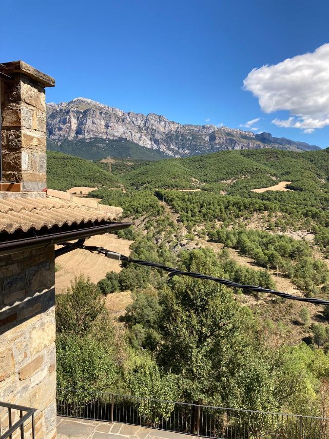 Pensjonat Casa Encuentra, En El Pirineo Al Lado De Ainsa El Pueyo de Araguás Zewnętrze zdjęcie